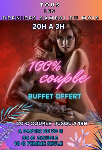 🔥 Soirée 100% Couple - Une Expérience Sensuelle Inoubliable 🔥
